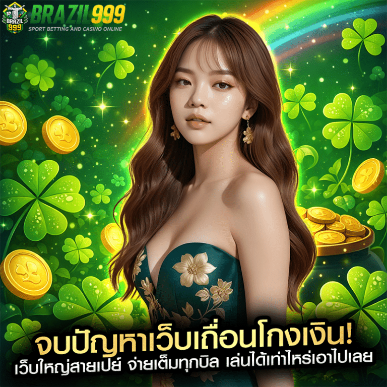 จบปัญหาเว็บเถื่อนโกงเงิน! เว็บใหญ่สายเปย์ จ่ายเต็มทุกบิล เล่นได้เท่าไหร่เอาไปเลย